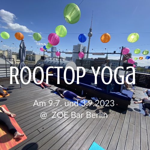Rooftop Yoga 2023 YogaZeit Stråla