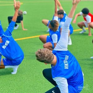 YogaZeit im Fußball