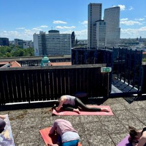 Rooftop Yoga