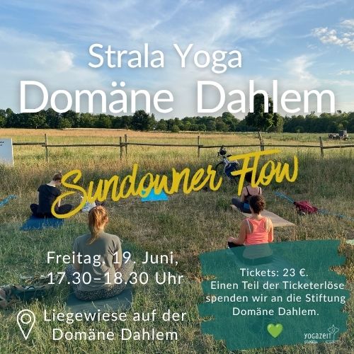 Yoga auf der Domäne Dahlem Yoga auf der Domäne Dahlem
